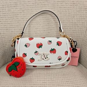 Juicy Couture Strawberry Crossbody Handbag